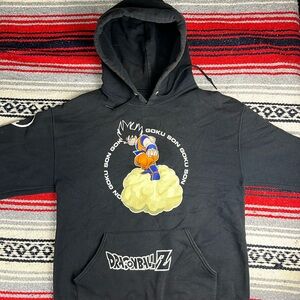 Dragon Ball Z Print Hoodie | Medium